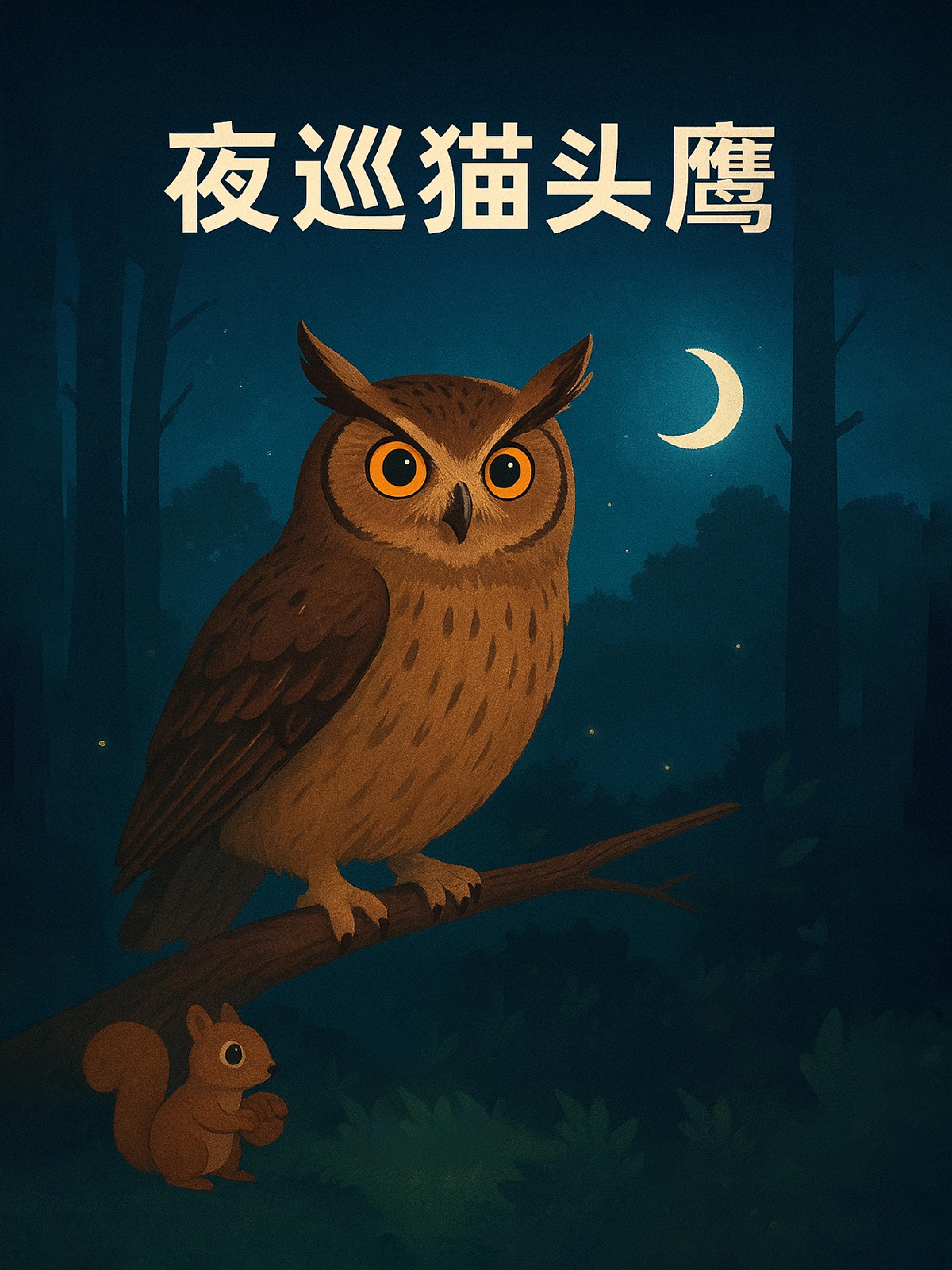 夜巡猫头鹰